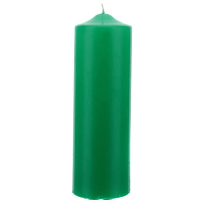 Candela cero per liturgie, Avvento, Quaresima. Diametro 8x24  cm