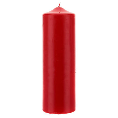 Candela cero per liturgie, Avvento, Quaresima. Diametro 8x24  cm