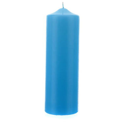 Candela cero per liturgie, Avvento, Quaresima. Diametro 8x24  cm