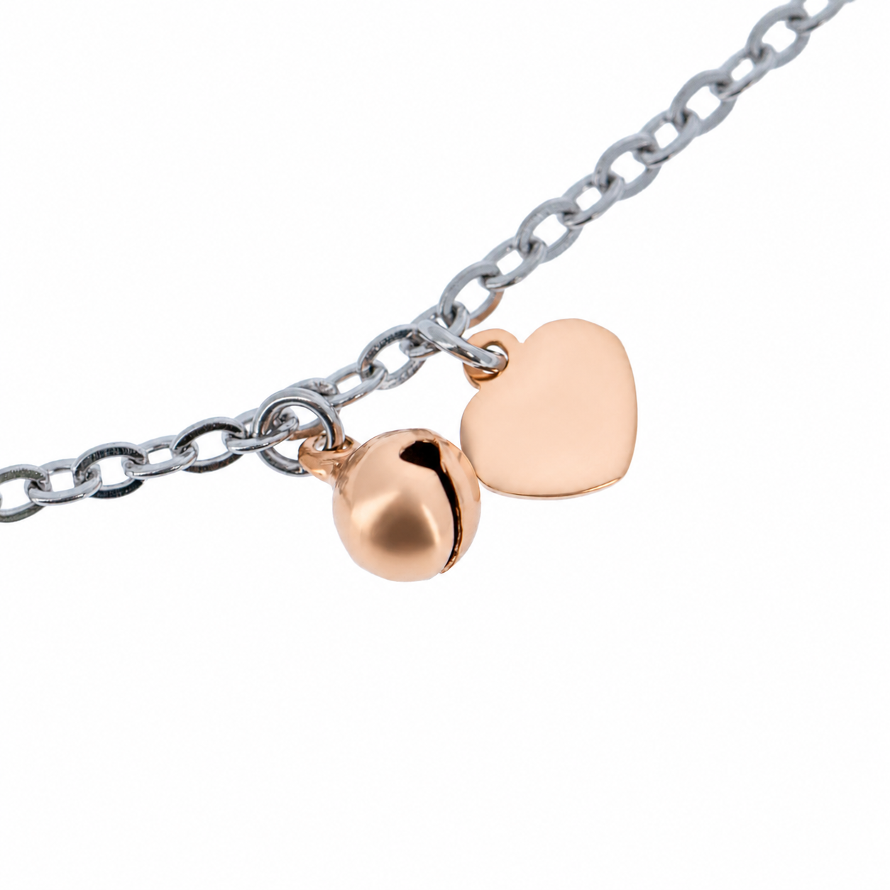 Collana Chiama Angeli con ciondolo Angelo e sfera, completo di bracciale per bimbo/a