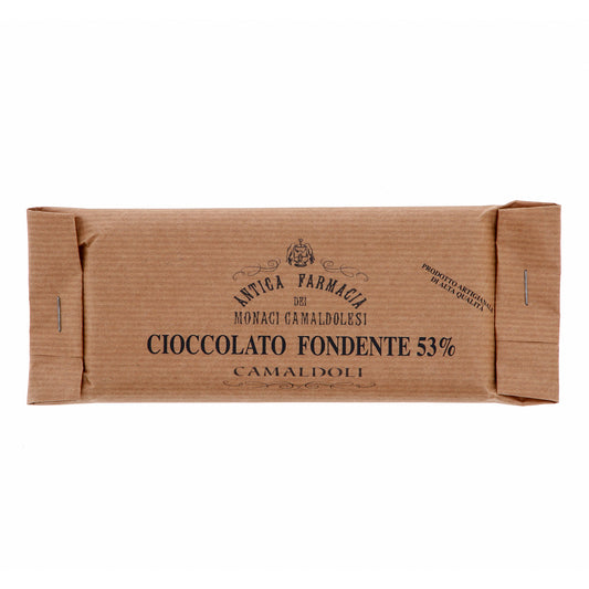 Cioccolato fondente 53%. 100 gr. - Prodotto dai Monaci Camaldolesi