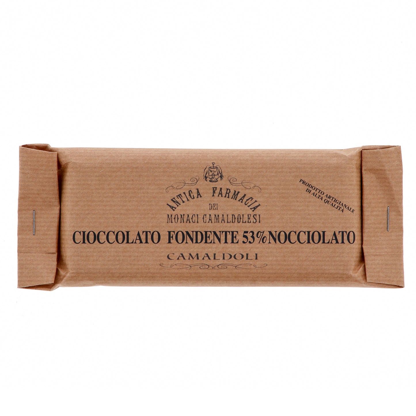 Cioccolato fondente extra 53% con Nocciole 100 gr. - Prodotto dai Monaci Camaldolesi