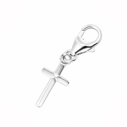 Charm Croce in Bronzo - Ciondolo Religioso