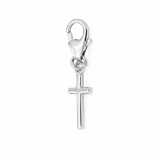Charm Croce in Bronzo - Ciondolo Religioso