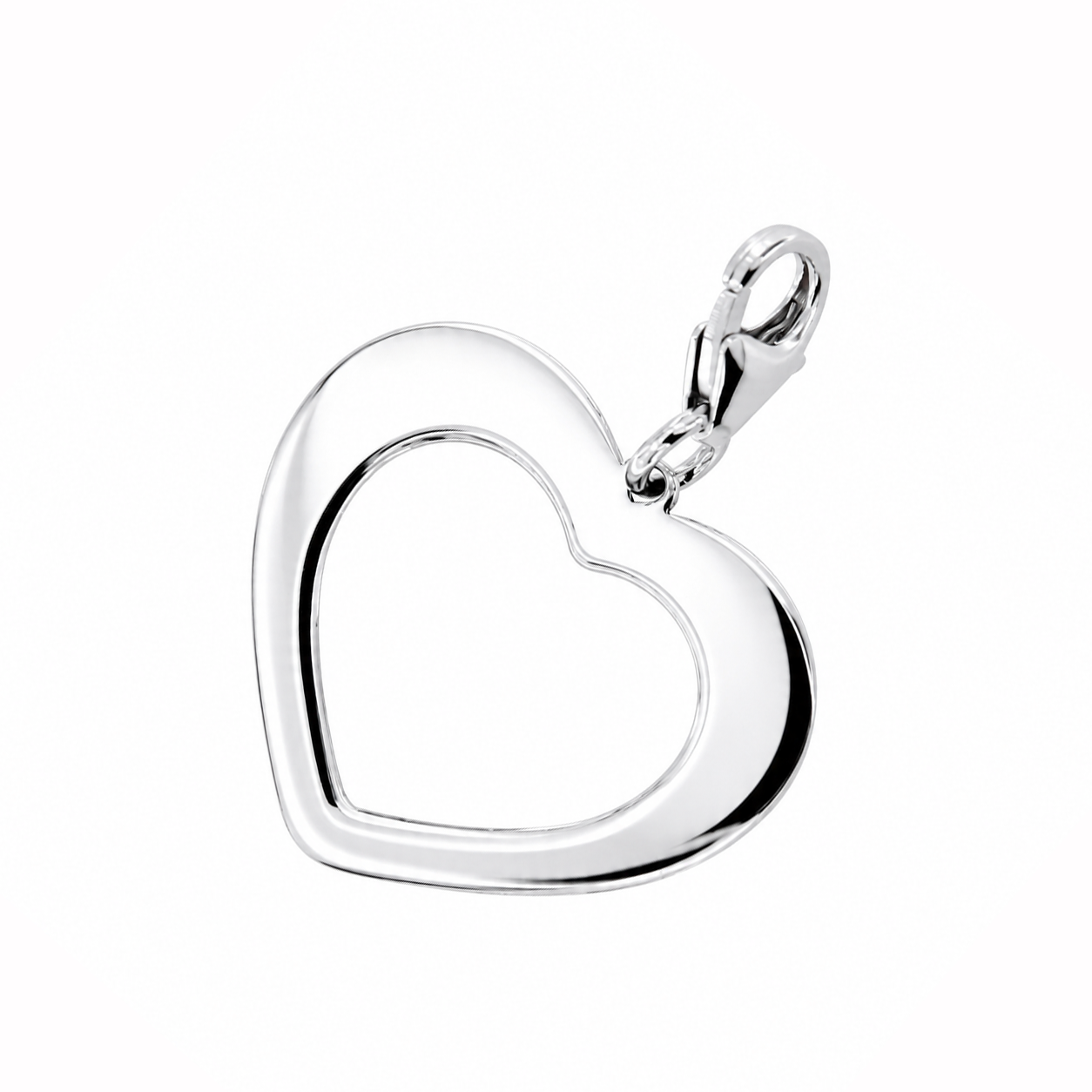 Charm Cuore Traforato - Ciondolo in Bronzo
