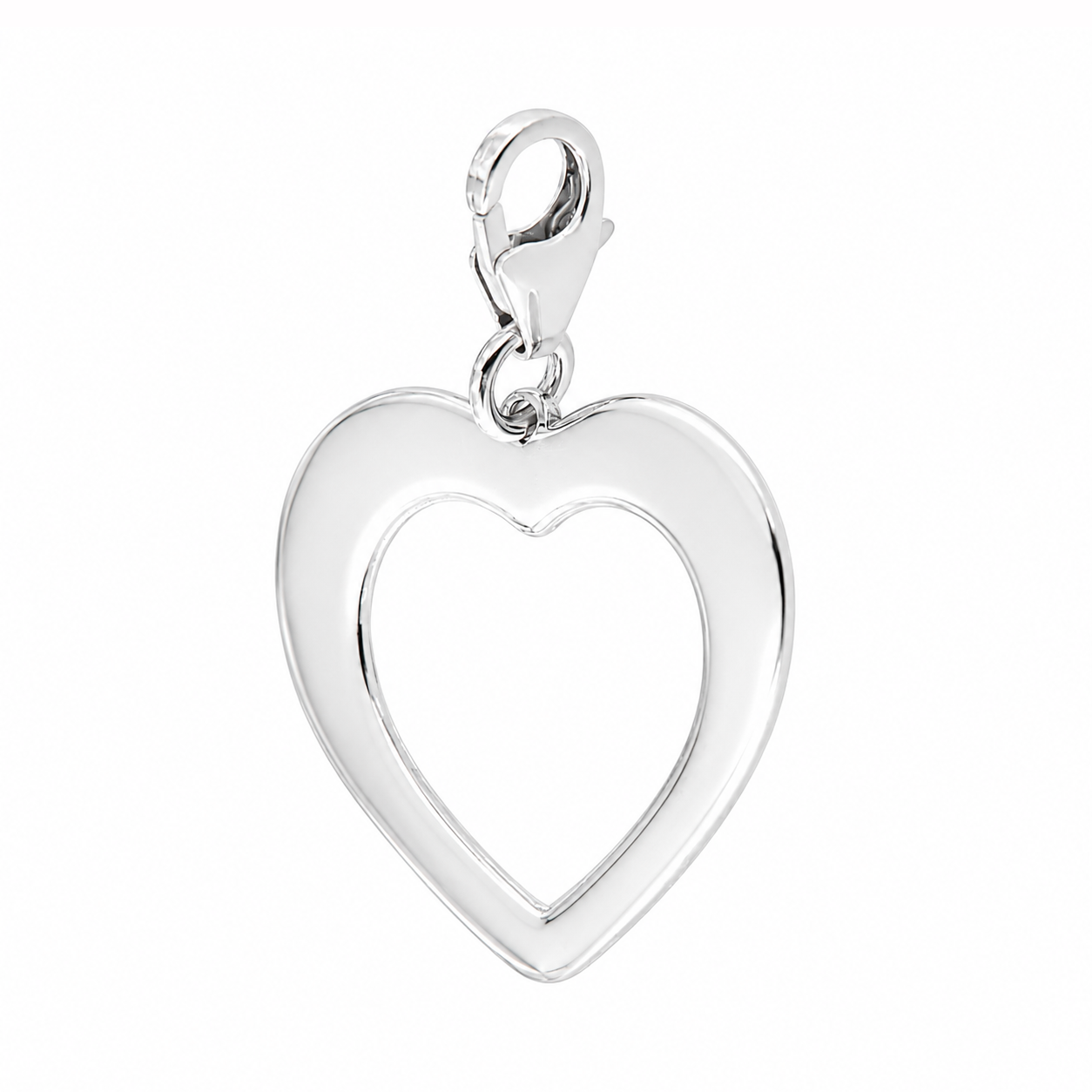 Charm Cuore Traforato - Ciondolo in Bronzo