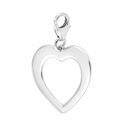 Charm Cuore Traforato - Ciondolo in Bronzo