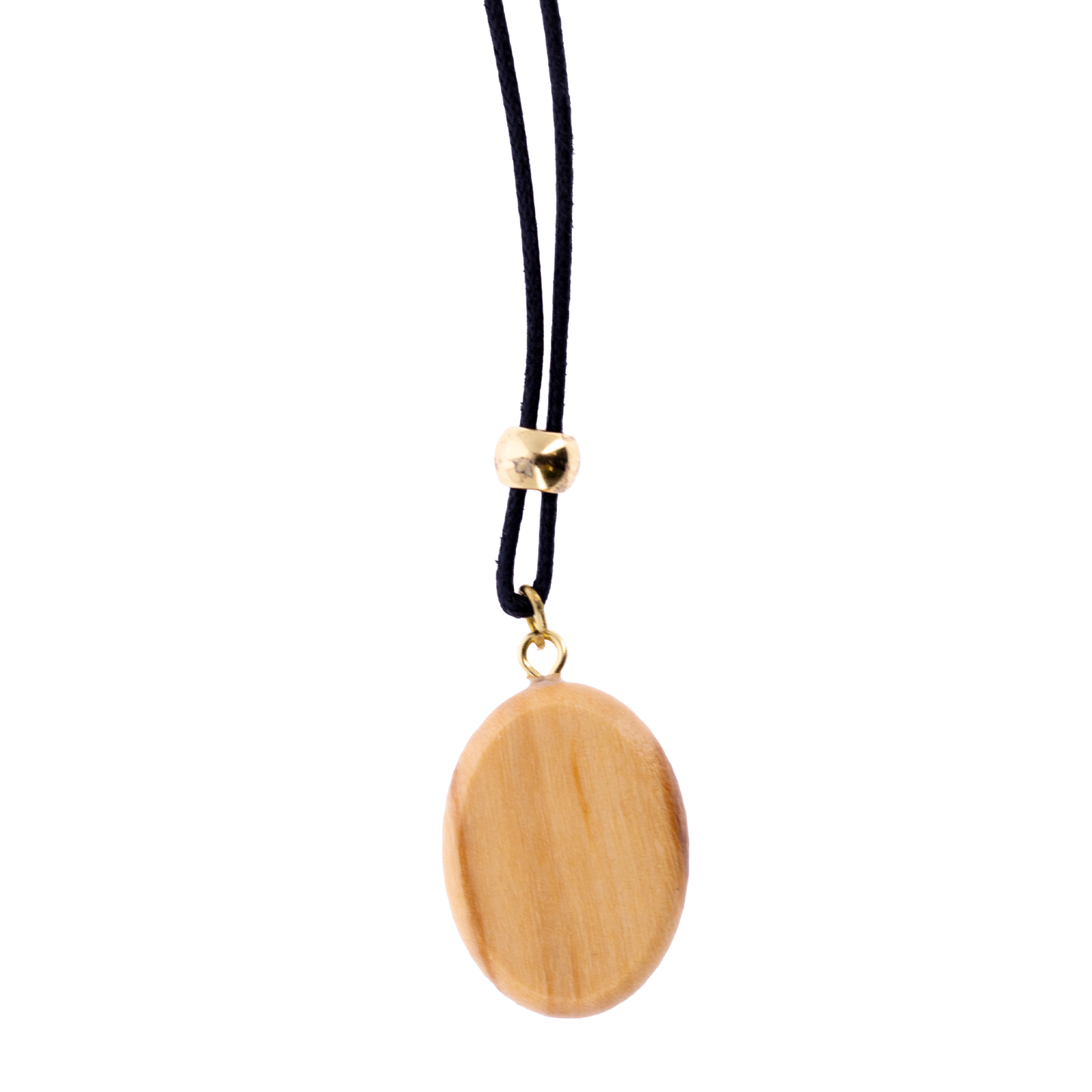 Ciondolo San Charbel in legno con cordino. Collana devozionale