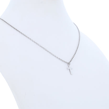 Collana Croce Lavorata in Bronzo