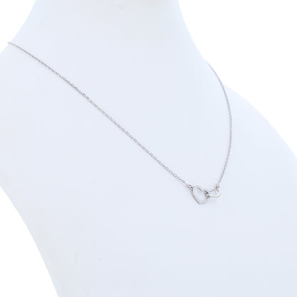 Collana Cuori Intrecciati in bronzo