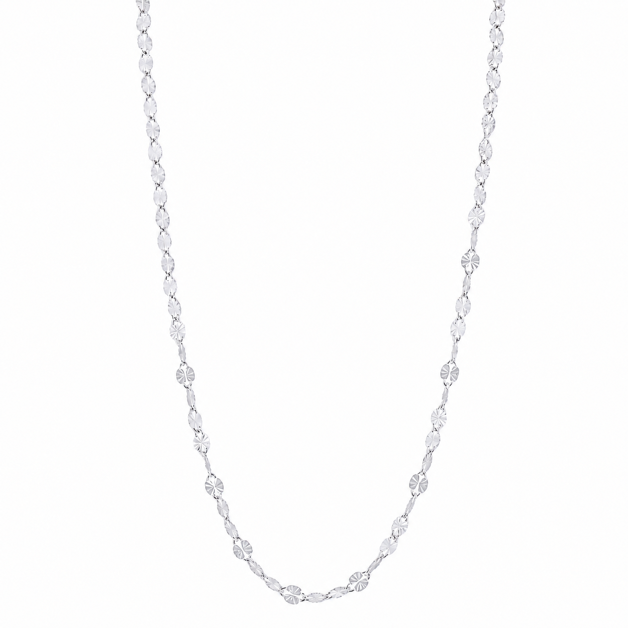 Collana Maglia Schiacciata in Bronzo