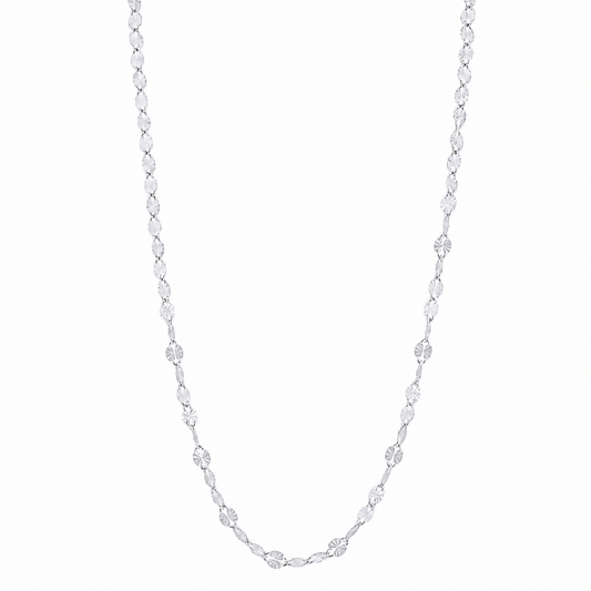 Collana Maglia Schiacciata in Bronzo