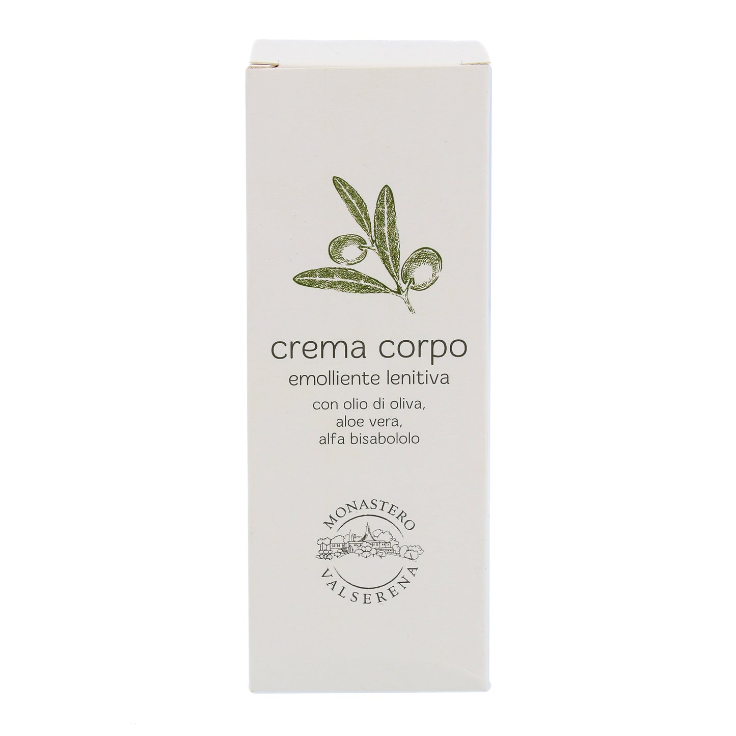 Crema corpo emolliente e lenitiva. Confezione da 150 ml
