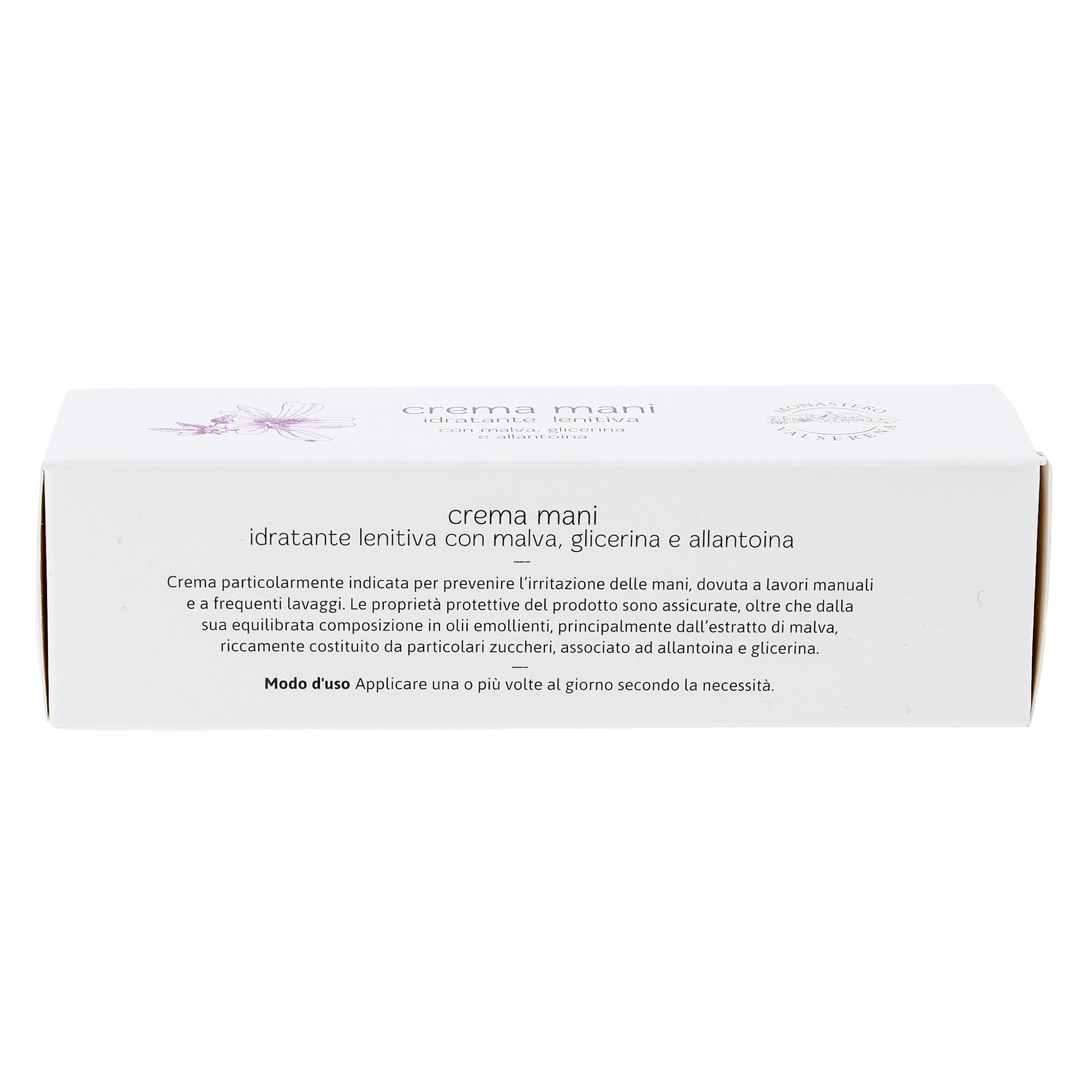 Crema mani idratante e lenitiva. Confezione da 75 ml