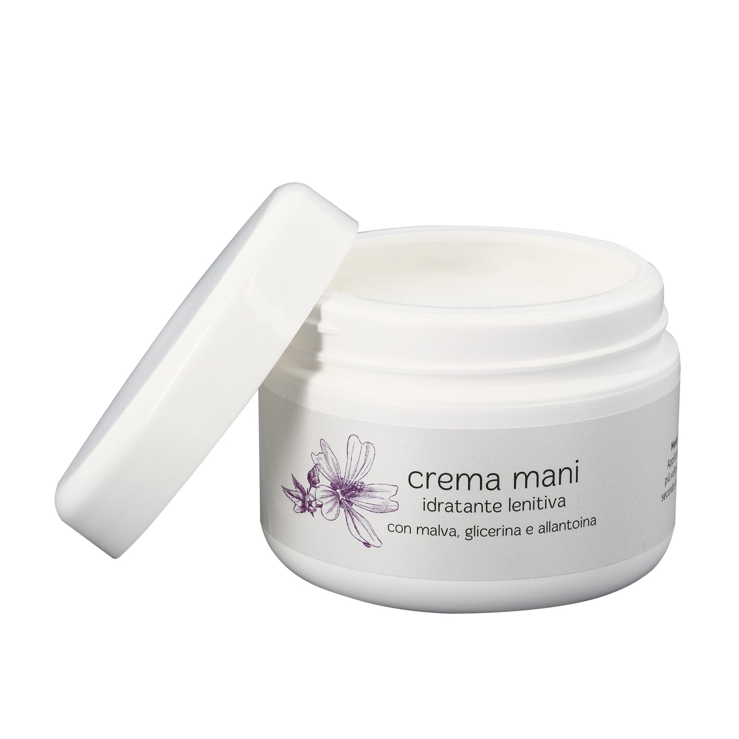 Crema mani idratante e lenitiva. Confezione da 200 ml