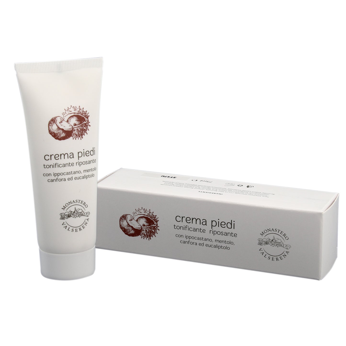 Crema piedi tonificante e riposante. Confezione da 75 ml