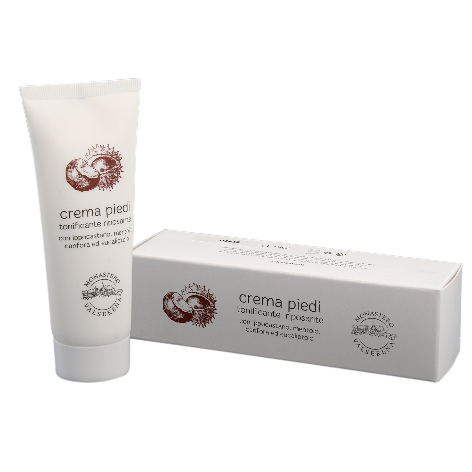 Crema piedi tonificante e riposante. Confezione da 75 ml