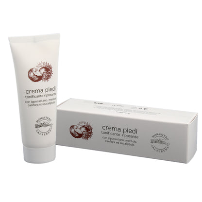 Crema piedi tonificante e riposante. Confezione da 75 ml