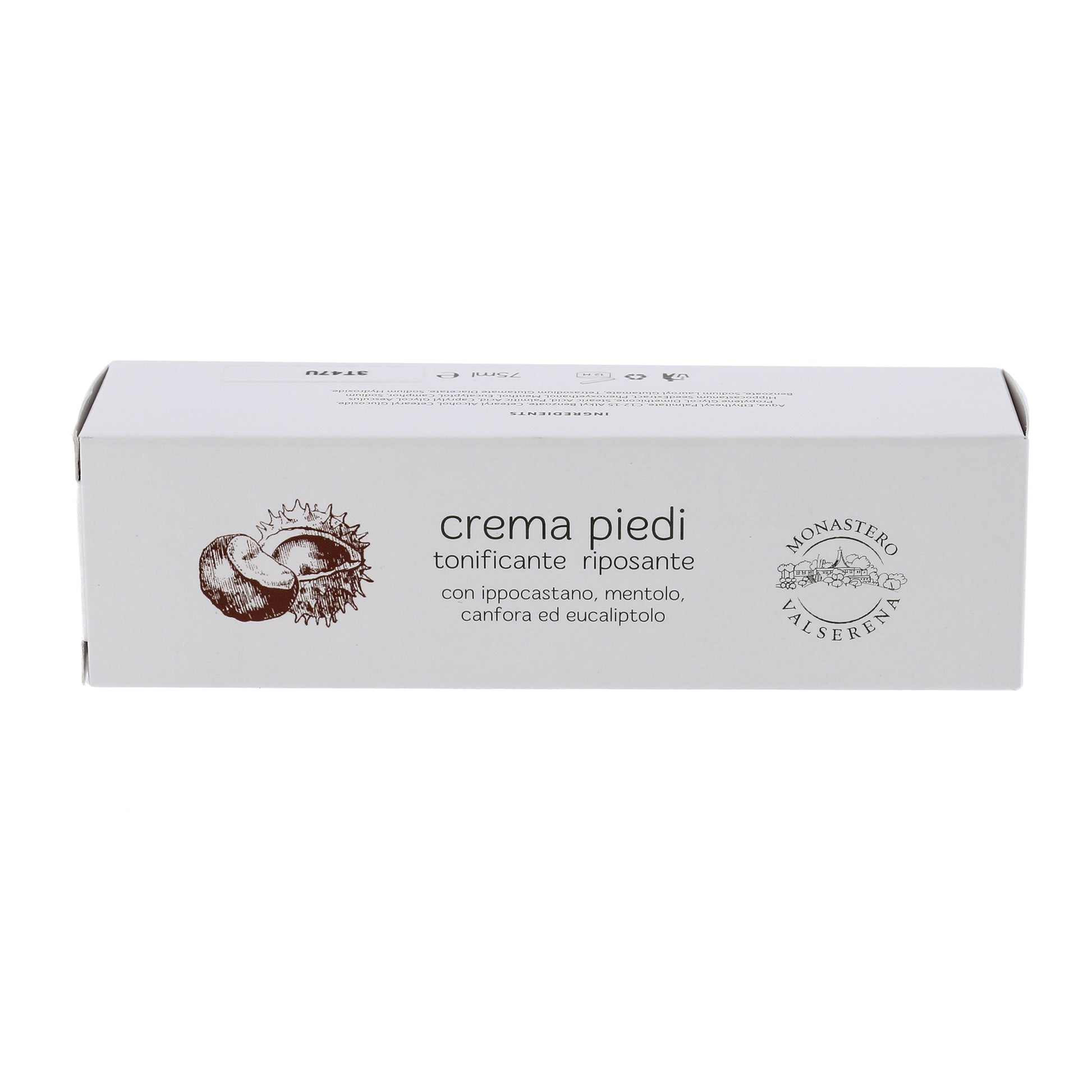 Crema piedi tonificante e riposante. Confezione da 75 ml