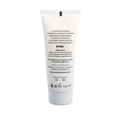 Crema piedi tonificante e riposante. Confezione da 75 ml