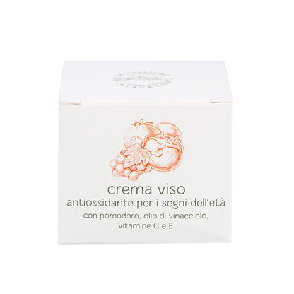 Crema viso per i segni dell'età. Confezione da 50 ml