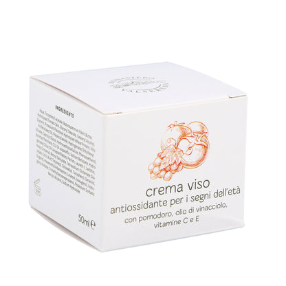 Crema viso per i segni dell'età. Confezione da 50 ml