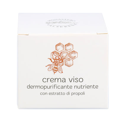 Crema viso dermopurificante. Confezione da 50 ml