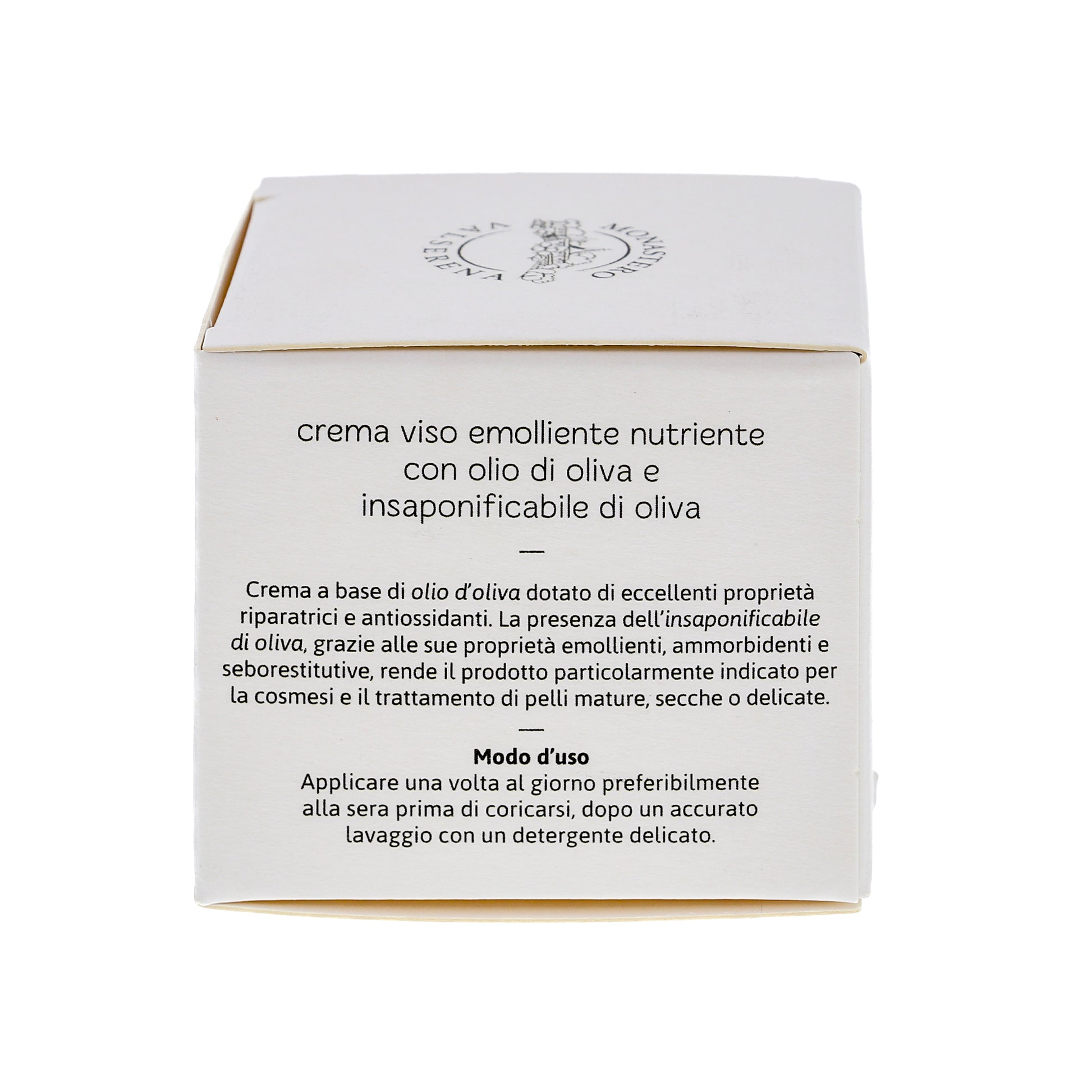 Crema viso emolliente e nutriente. Confezione da 50 ml