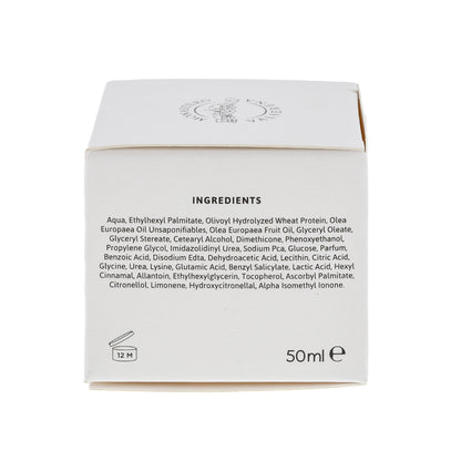 Crema viso emolliente e nutriente. Confezione da 50 ml