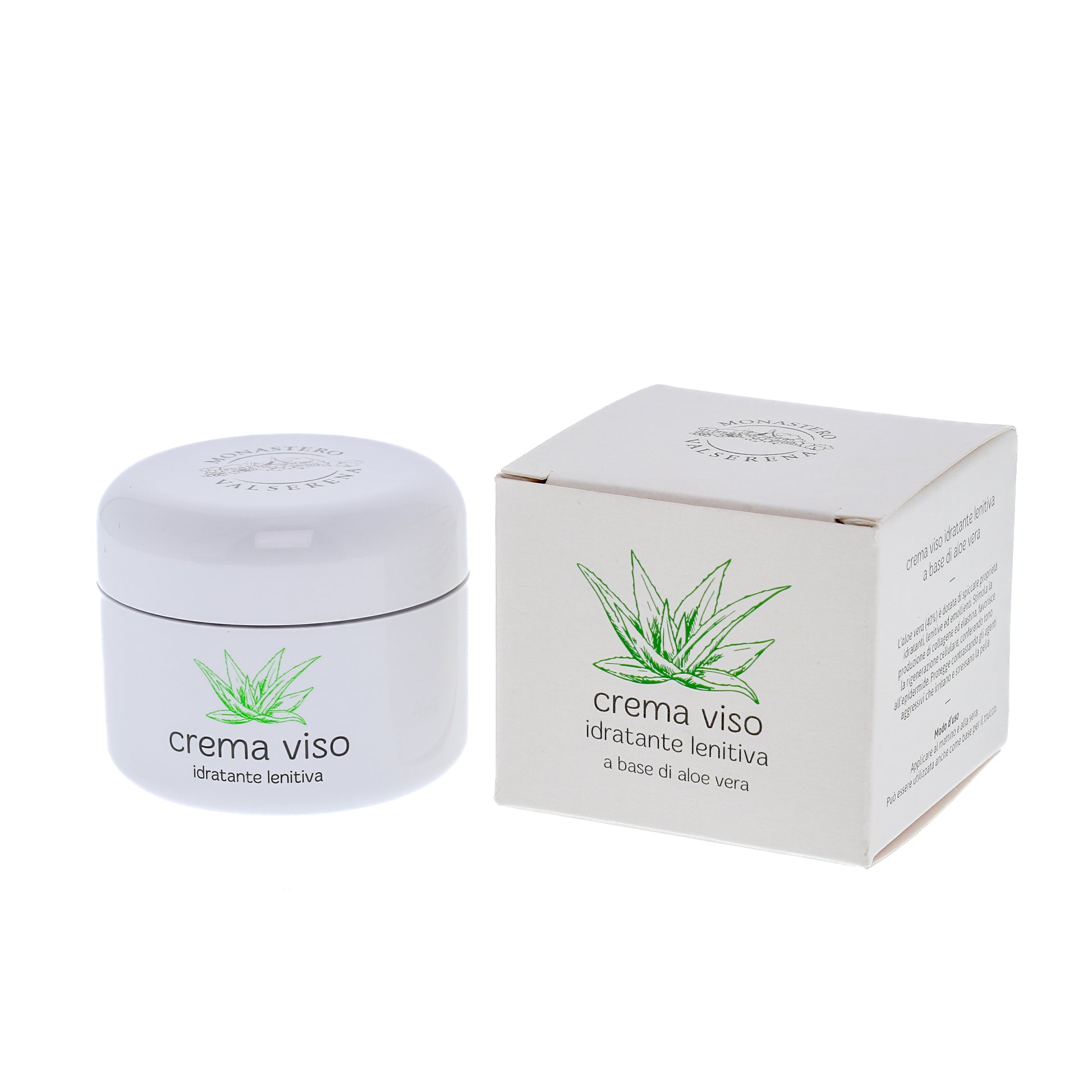 Crema viso idratante e lenitiva. Confezione 50 ml