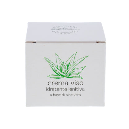 Crema viso idratante e lenitiva. Confezione 50 ml