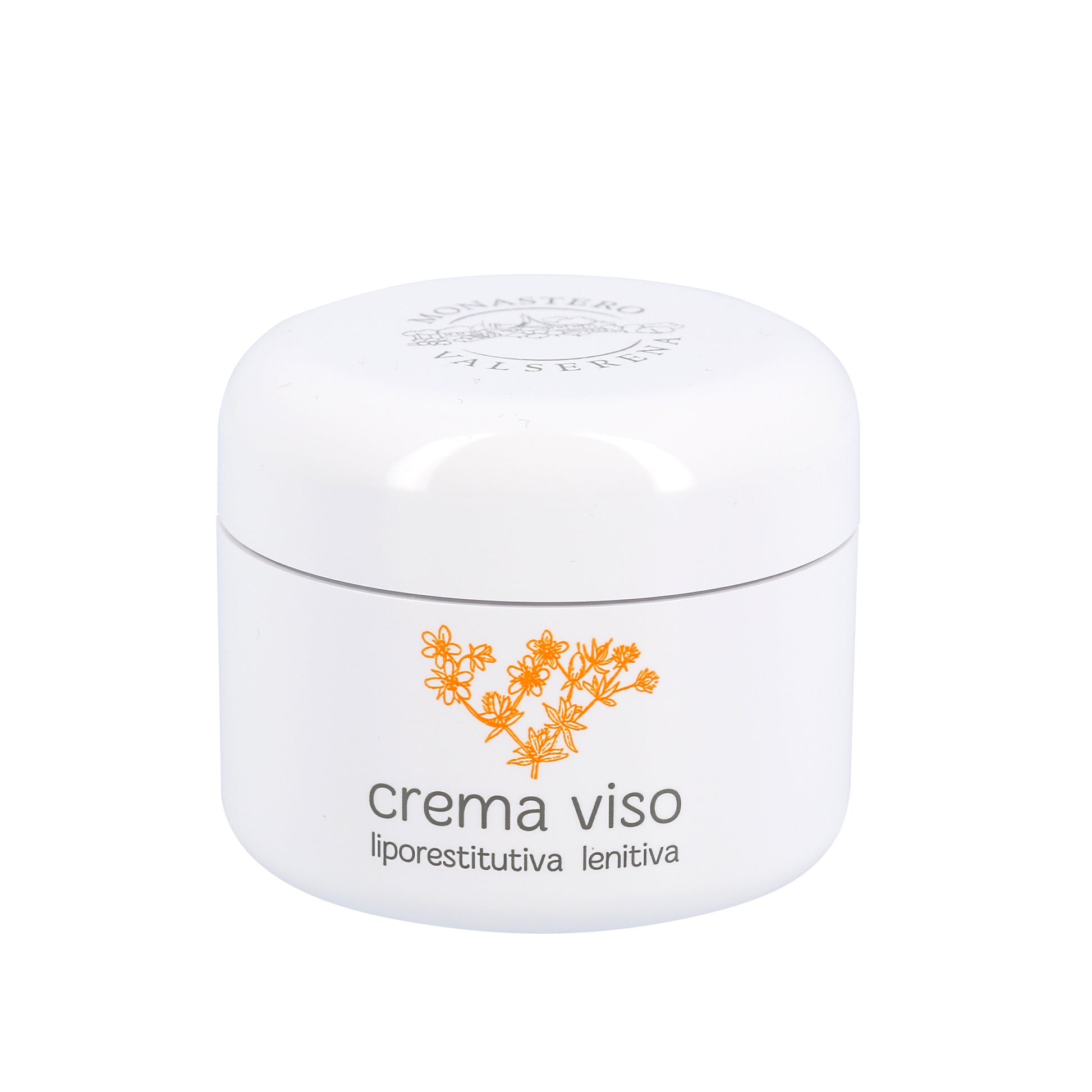 Crema viso liporestitutiva e lenitiva. Confezione da 50 ml