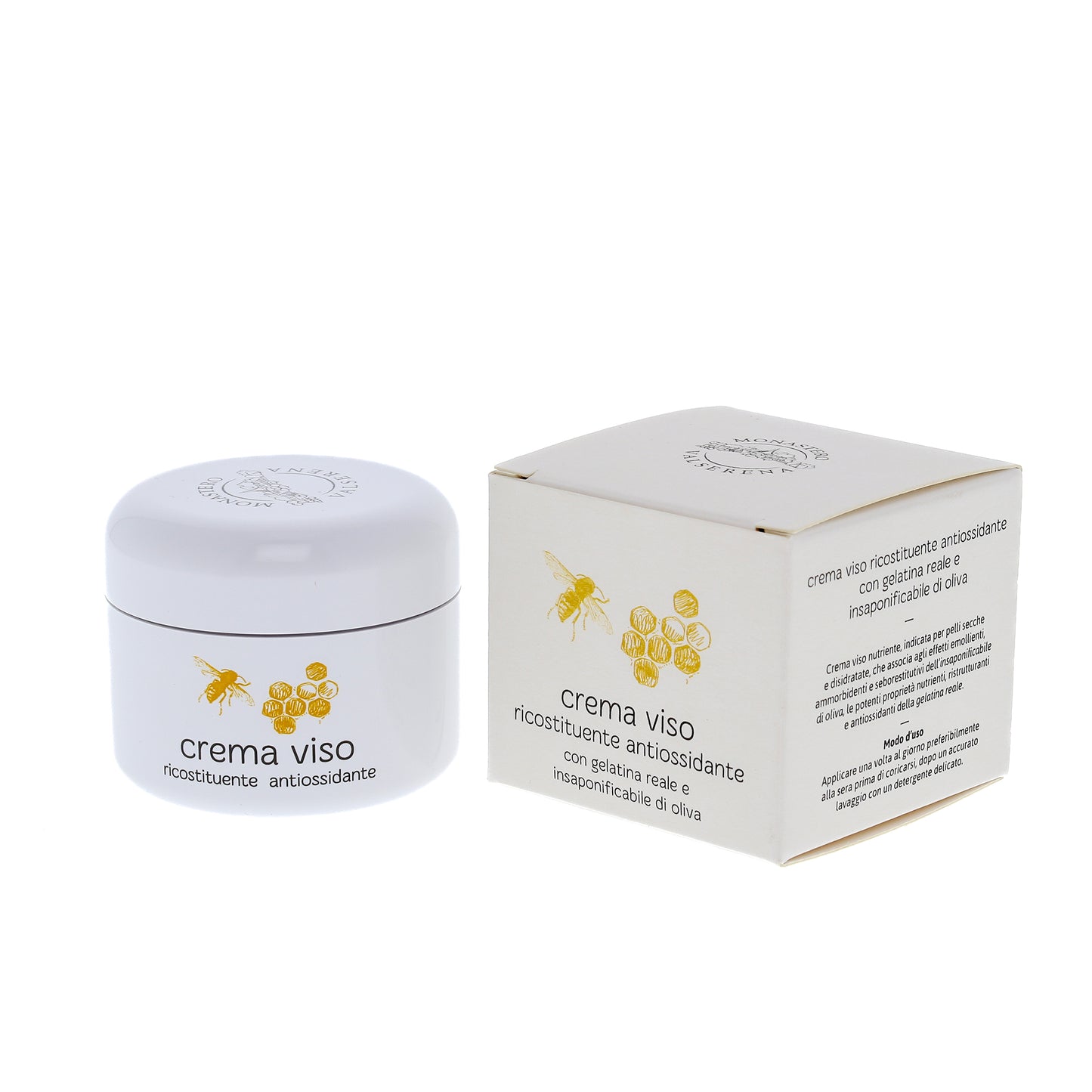 Crema viso ricostituente e antiossidante. Confezione da 50 ml