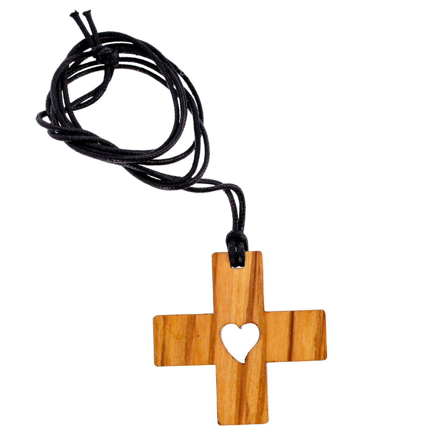 Croce Agostiniana con scritta Cor Unum in Deum. Dimensioni 4x4 cm