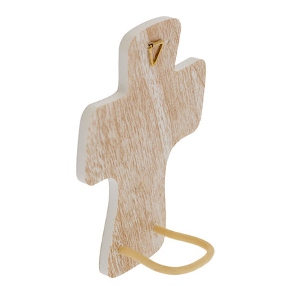 Croce Santa Famiglia con rinnovo delle promesse matrimoniali – Ricordo per benedizione delle famiglie. Dimensioni 10x8 cm