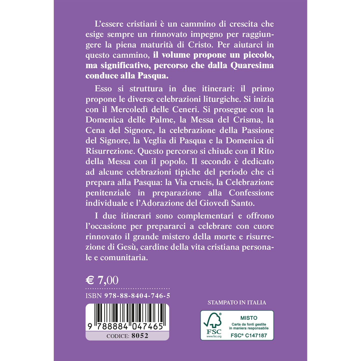 Dalla Quaresima alla Pasqua. Itinerario liturgico e di preghiera personale