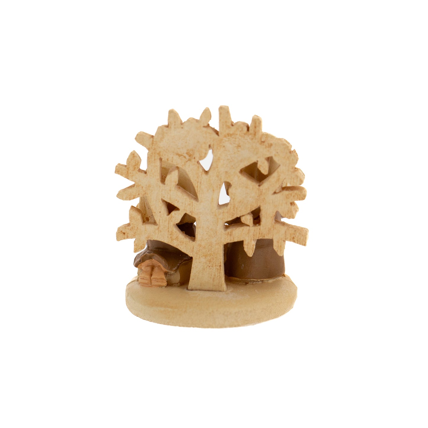 Decorazione natalizia Mini Natività in resina. Altezza 4 cm