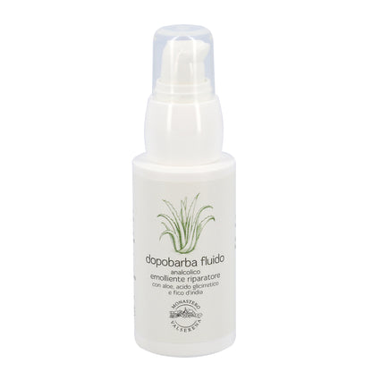 Dopobarba fluido emolliente e riparatore. Confezione da 50 ml