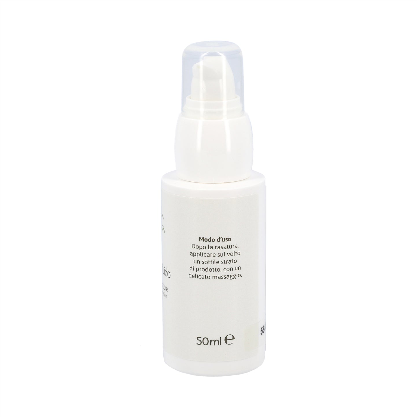 Dopobarba fluido emolliente e riparatore. Confezione da 50 ml