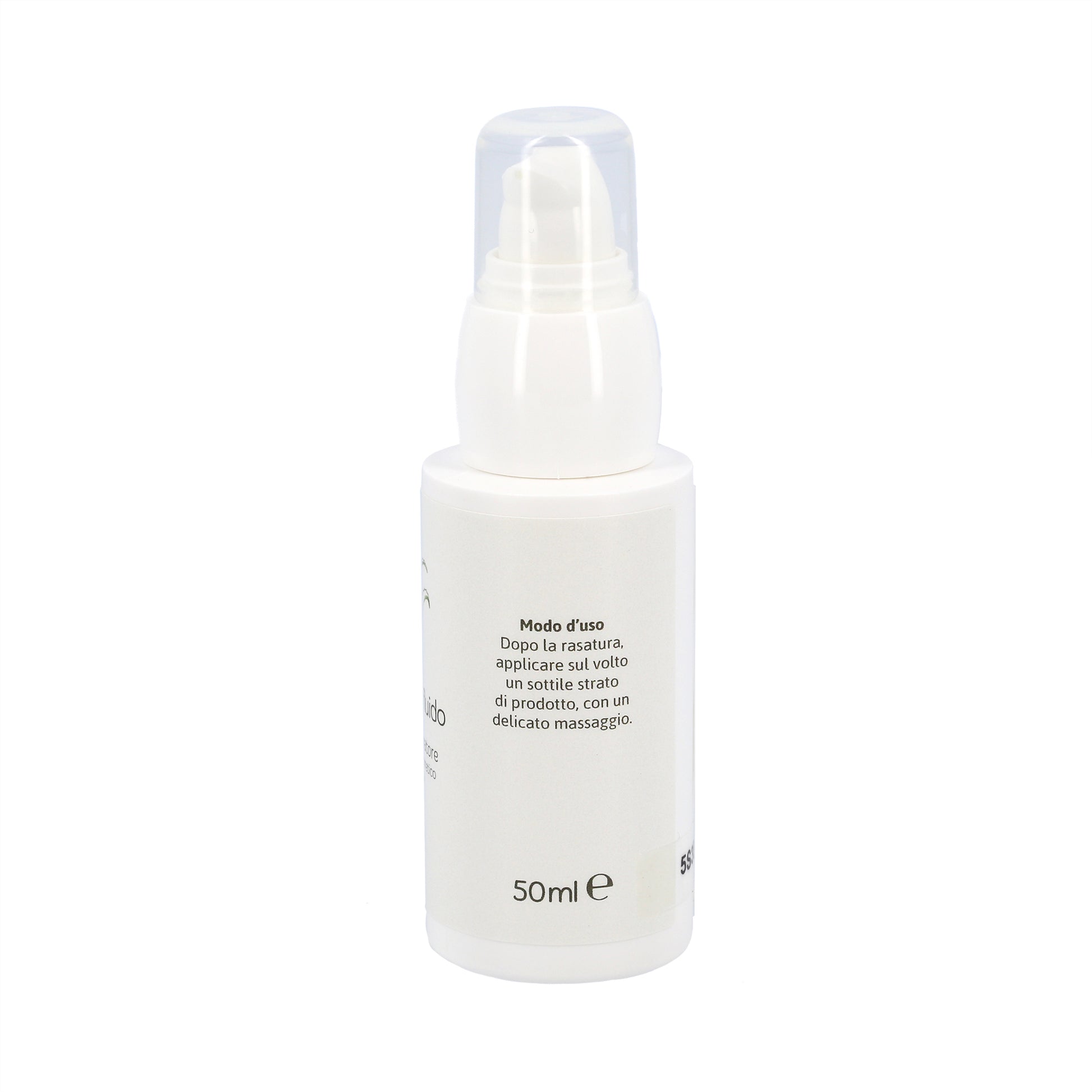 Dopobarba fluido emolliente e riparatore. Confezione da 50 ml