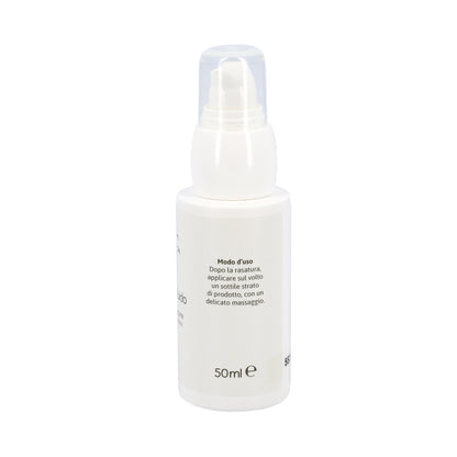 Dopobarba fluido emolliente e riparatore. Confezione da 50 ml