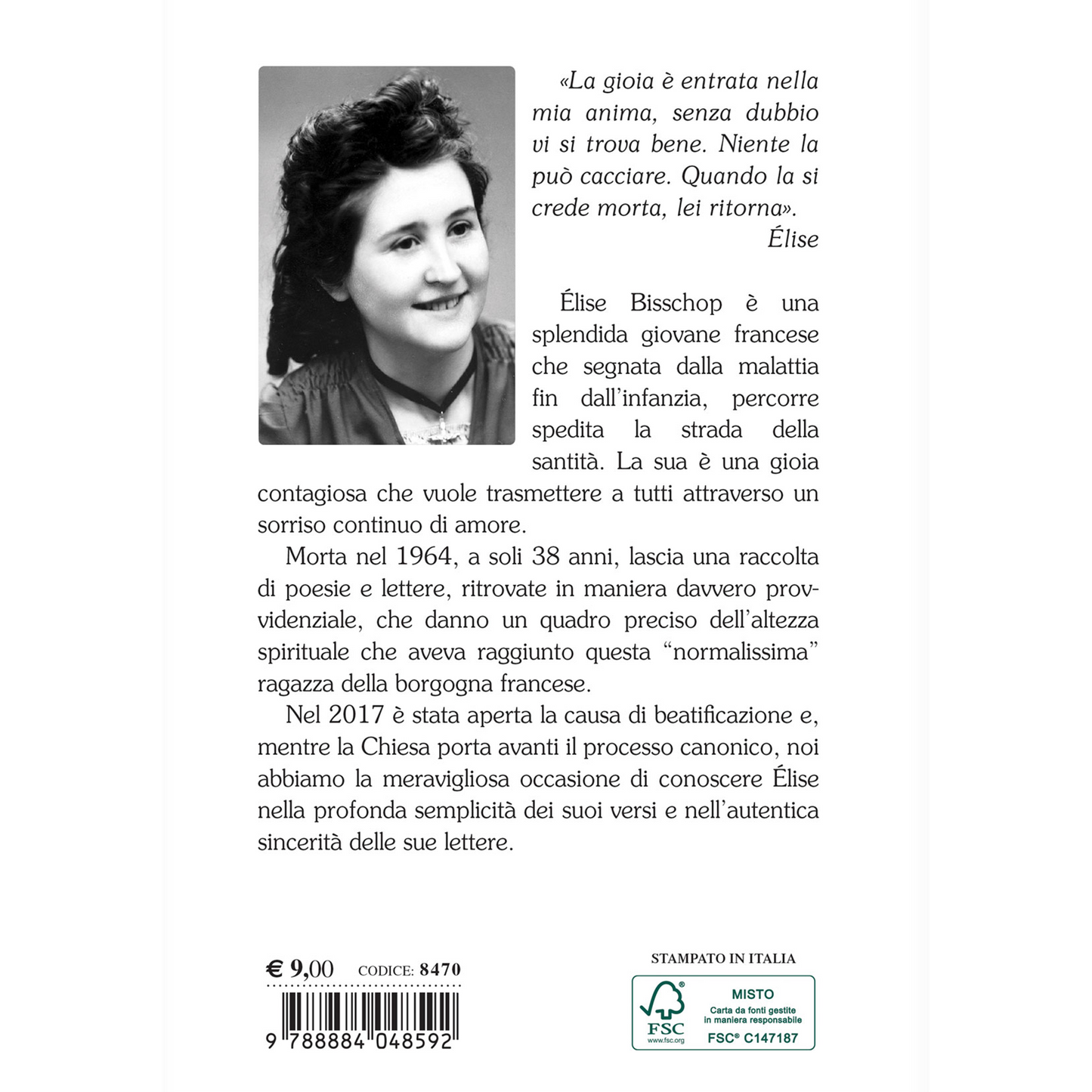 Elise Bisschop. La piccola lucciola di Dio