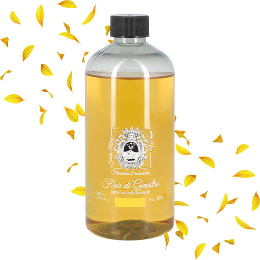 Ricarica per Diffusore Ambienti, Ginestra, Profumatore Casa. 500 ml