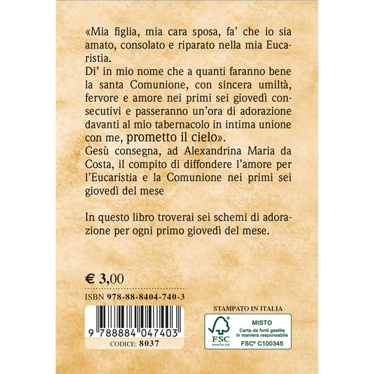 I sei primi giovedì del mese