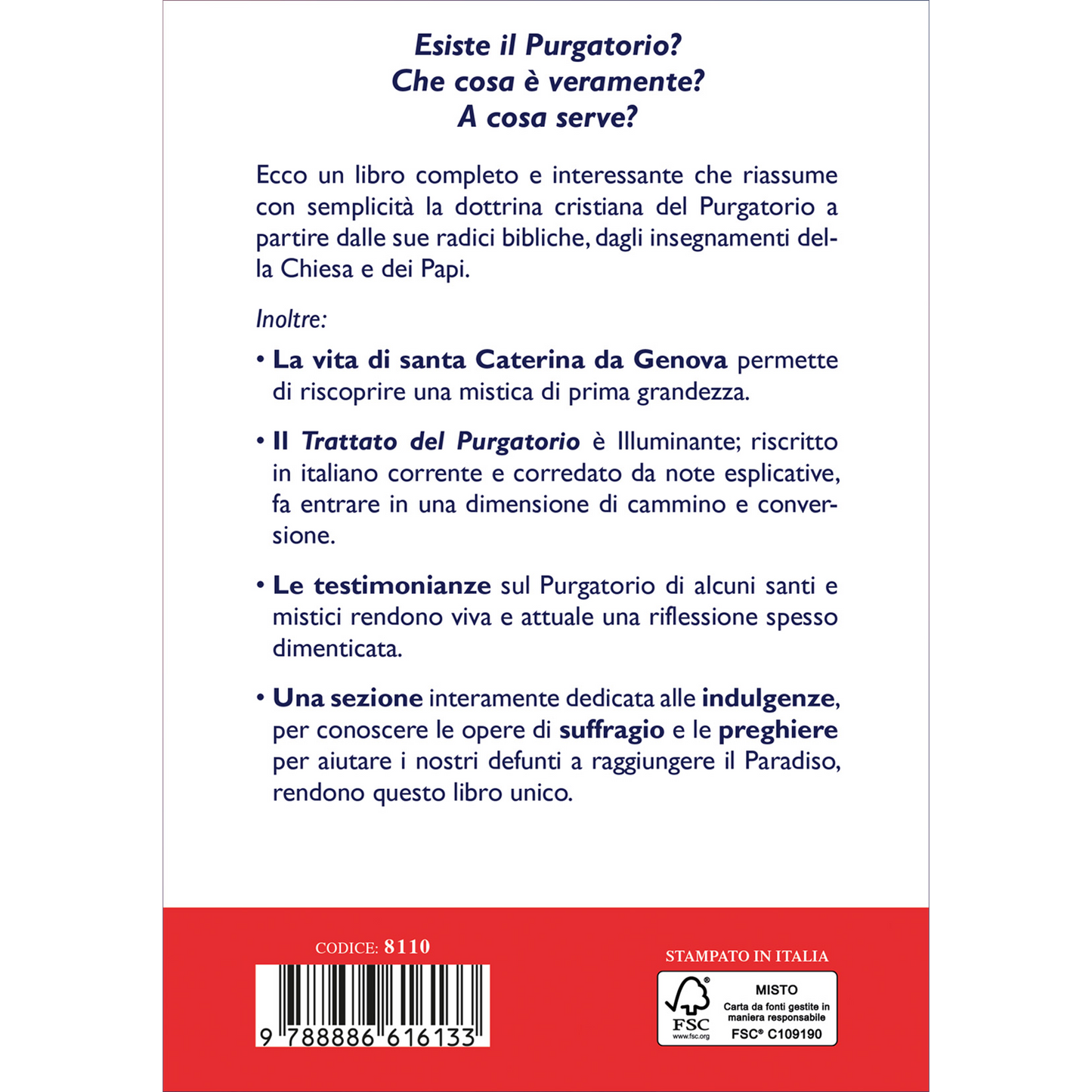 Il meraviglioso segreto delle anime del Purgatorio. Trattato del Purgatorio di santa Caterina da Genova