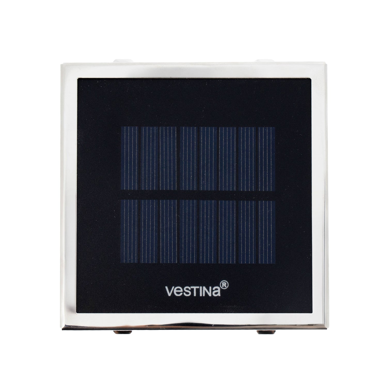 Lampada a luce solare con Angelo. Altezza 16 cm