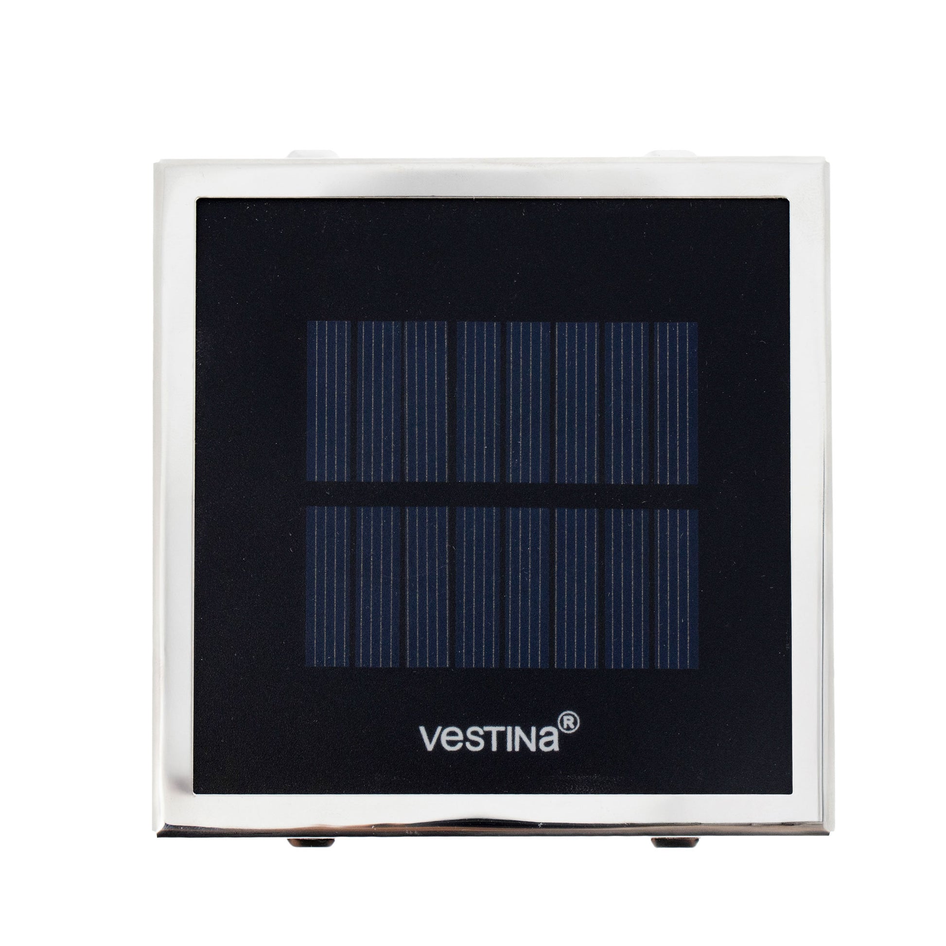 Lampada a luce solare con Angelo. Altezza 16 cm