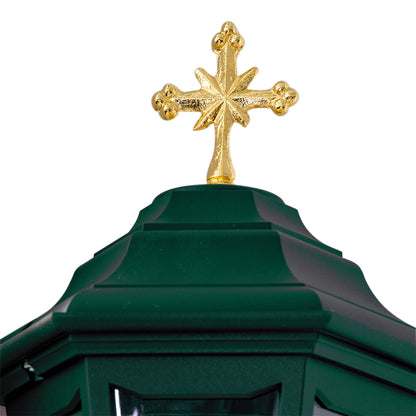 Lampione da processione con bastone incluso. Altezza 2 metri