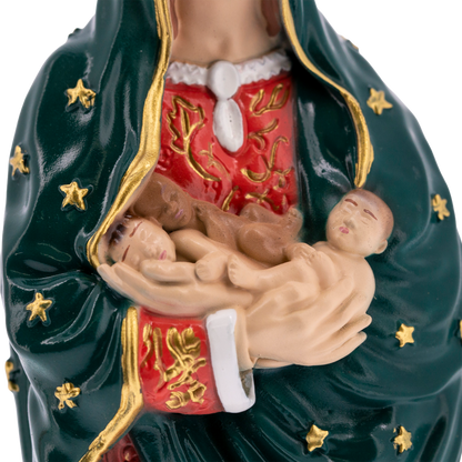 Statua Madonna dei bimbi mai nati, in polvere di marmo. Altezza 20 cm