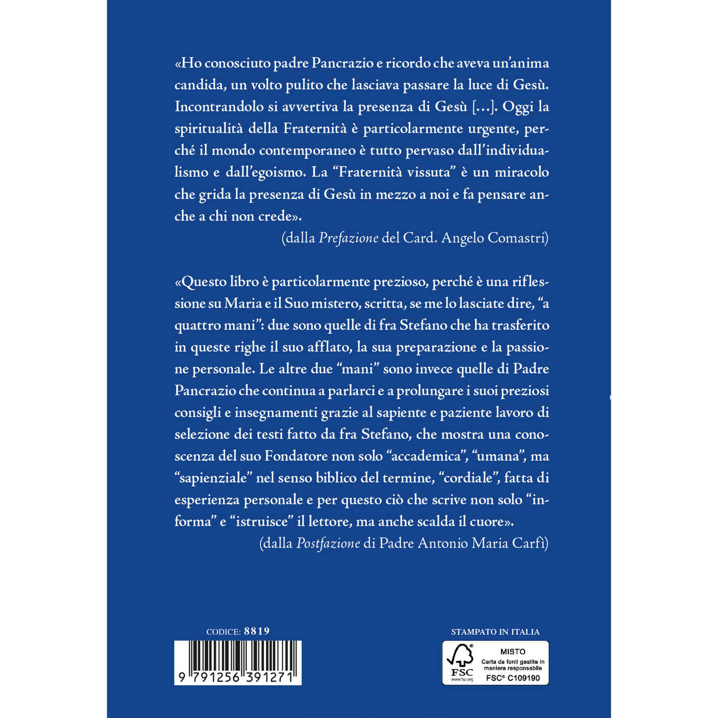 Maria modello e ispirazione